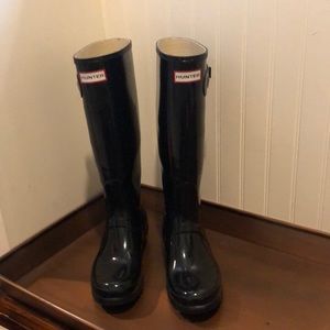 Black Hunter rain boots